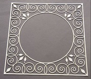 Чипборд от Dusty Attic - Wrought Iron Frame №1