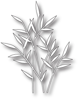 Лезвие от Memory Box -  DIES- Bamboo Shoots