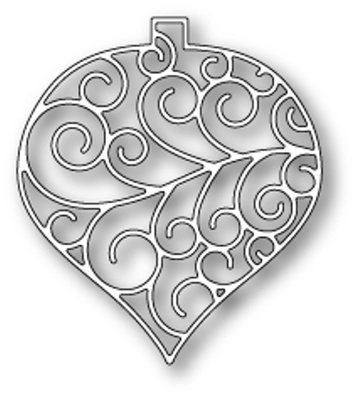 Ножи от Poppystamps - DIES- Luxe Ornament Outline