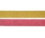 Набор лент самоклеящихся блестящих с клеевым слоем Red and Gold, 2 шт по 3 м, TM Santi