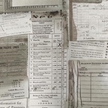Ткань 100% хлопок - Tim Holtz Eclectic - Documentation-Taupe, 45х55 см