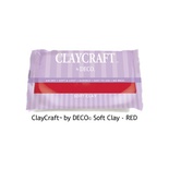 Полимерная глина от Claycraft by Deco© - Red, цвет красный, 55 гр.
