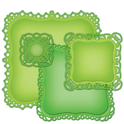 Лезвия Spellbinders - Decorative Labels One