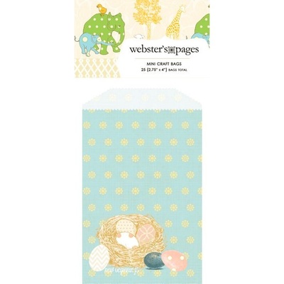 Конвертик Webster's Pages - Bulk Mini Bag Nest, размер 10х7 см, 1 шт.