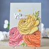 Штампы + Ножи для вырубки от Altenew - Build-A-Flower: Build-A-Flower: Ranunculus, 11 штампов+ 2 ножа