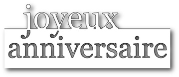 Ножи от  Memory Box -  DIES- Grand Joyeux Anniversaire