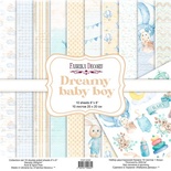 Набор скрапбумаги Dreamy baby boy 20x20 см, ТМ Фабрика Декора