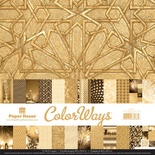 Набор двусторонней скрапбумаги от Paper House - Gatsby Paper Pack, 30,5x30,5 см, 12 шт
