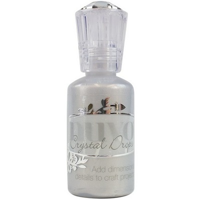 Жидкие жемчужные капли Tonic Studios - Nuvo Crystal Drops - Metallic Silver Lining