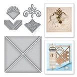 Ножи от Spellbinders – Graceful 6X6 Frame Maker