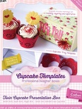 Шаблон-трафарет от  Crafters Companion -Cupcake Templates Collection - Twin Cupcake Presentation Box
