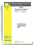 Нож от Birch Press Design - Hello sugar script