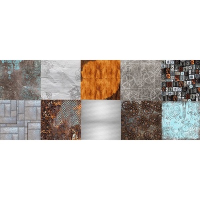 Набор скрапбумаги Grunge&Mechanics 30,5x30,5см, ТМ Fabrika Decoru