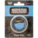 Матовый воск от Prima Marketing - Finnabair Art Alchemy Matte Wax - Patina Blue, 20 мл