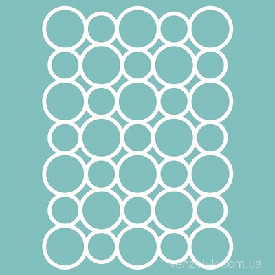 Чипборд от Вензелик - Фон 30, 71x98 мм, размер: 71x98 мм