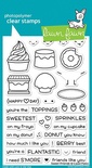 Штампы и ножи от Lawn Fawn - Sweet Friends, 34 шт + 13 шт.