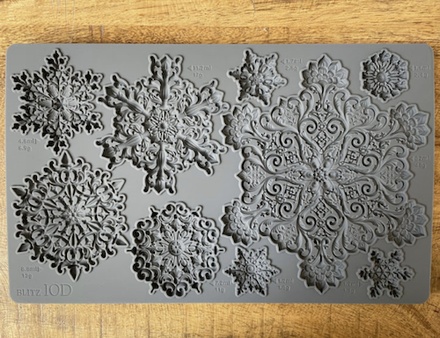 Молди від IOD - Сніжинки Blitz 6x10 Decor Moulds™, 15x26 см