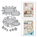 Нож для вырубки от Spellbinders - Stacey Caron - Botanical Bliss - Floral Tags