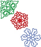 Нож для вырубки от Cheery Lynn Designs - Lace Corner Deco D 