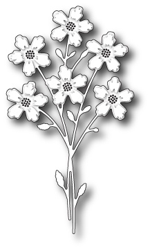Нож для вырубки от Memory Box -  DIES- Blushing Bouquet