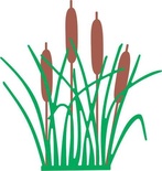 Нож для вырубки от Cheery Lynn Designs - Cattails and Reeds