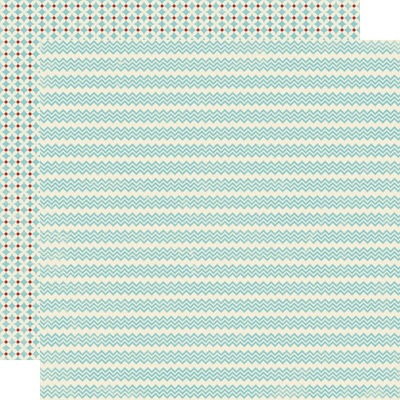 Лист скрапбумаги Lily Bee Design - Hot Cocoa, 30х30 см, двусторонняя