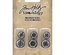 Набор металлических украшений Tim Holtz - Idea-Ology Metal Machinery Heads, 12 штук