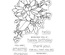 Штампы от Poppystamps - Peony Bouquet clear stamp set