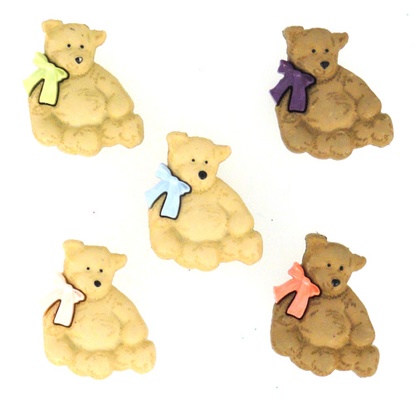 Набор декоративных пуговиц Dress It Up - Bears