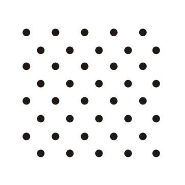 Акриловый штамп Background Stamp F003 Фон в горошек, размер 4,3 * 4 см