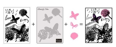 Папки для тиснения от Couture Creations - Butterfly Notes, Dream Boat Collection