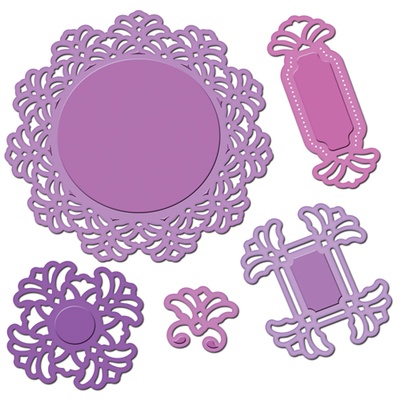 Лезвия Spellbinders - Vintage Lace Motifs