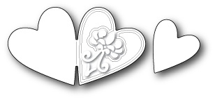 Нож для вырубки от Poppystamps - Lovely Locket