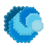 Лезвия Spellbinders - Large Scalloped Octagons, 6 шт.