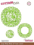 Лезвие CottageCutz Large Baby Doily & Frame, 12,5х12,5 см
