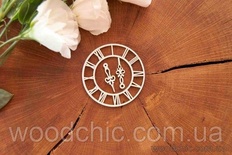 Чипборд "Часы" от WOODchic, 6см