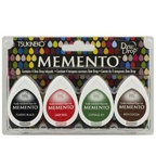 Набор чернил для штампинга Tsukineko - Memento Dew Drops - Gotta Have, 4 шт.