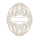 Пластины для фольгирования от Spellbinders - Elegant Oval