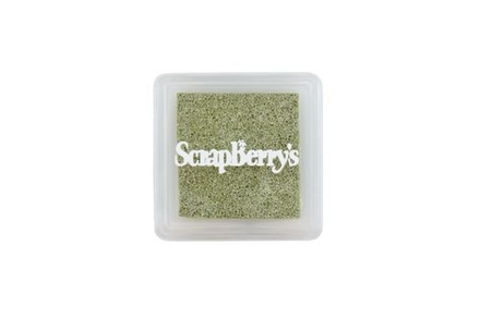 Пигментные чернила от Scrapberry's -Мерцающий оливковый