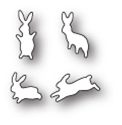 Нож для вырубки от Poppystamps - Leaping Little Bunnies
