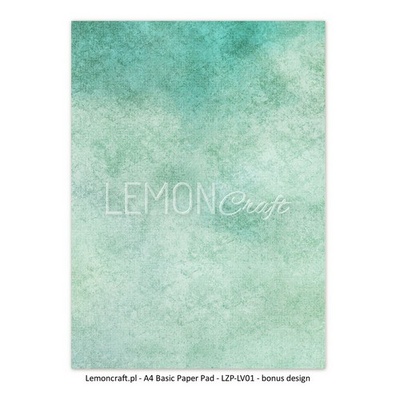 Набор скрапбумаги LemonCraft -  Leaves 01, basic, 21.1х29.7 см, двусторонняя