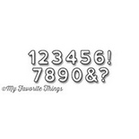 Лезвие My Favorite Things - Die-namics LLD Bottlecap Numbers