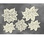 Набор чипбордов Winter botanical diary 758, 10х15 см, цвет молочный, ТМ Фабрика Декора