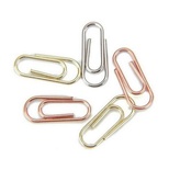 Декоративные скрепки Creative Impressions - Silver/Copper/Brass Mini Metal Paper Clips