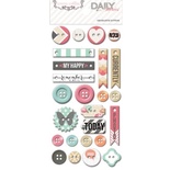 Пуговицы Teresa Collins - Daily Stories - Decorative Buttons
