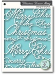 Маска от Memory Box - STENCILS- Cursive Merry