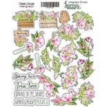Набор наклеек Spring blossom, ТМ Фабрика Декора