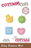 Лезвие CottageCutz - Baby Buttons Mini, 4,5х4,5 см