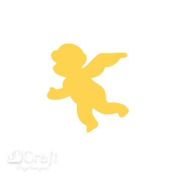 ДЫРОКОЛ ФИГУРНЫЙ 3,7СМ АНГЕЛ, TM dpCraft (Dalprint)