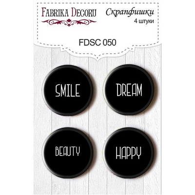 Набор скрапфишек Фабрика Декору из 4 шт. FDSC 050